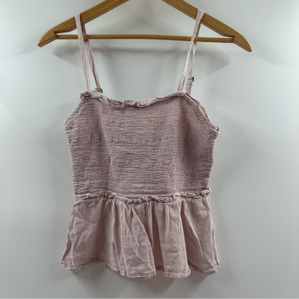 Old Navy Light Lavender Babydoll Tank Top – Adjustable Straps, Size Small